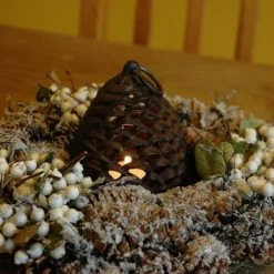 ESSCHERT DESIGN Lantaarn Dennenappel